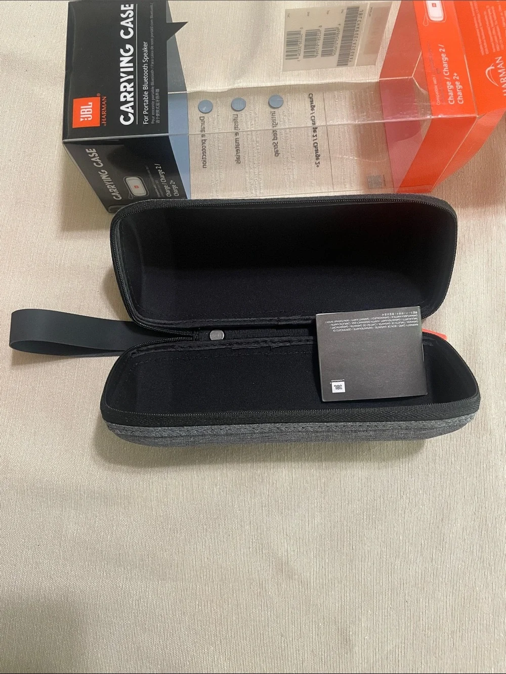 JBL Gray Fabric Carrying Case for Charge Series Speakers